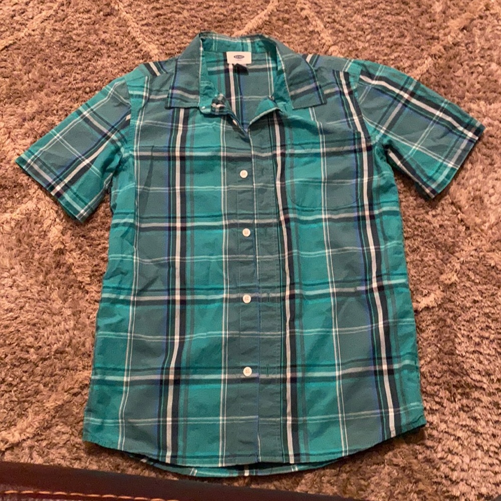 Boys button up shirt.
